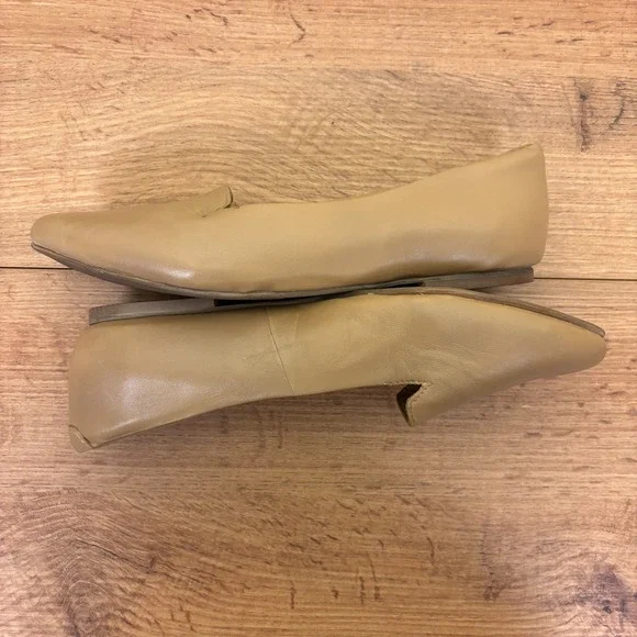 TROTTERS Harlowe Flat Shoe Beige Nude Women Size 6.5W Wide Width Casual Office - Picture 9 of 12